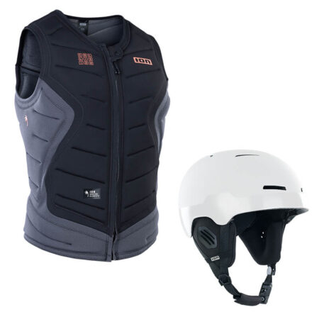 ION vest helmet 800 450x450 - ION Collision Vest Select Front Zip & Mission Helmet