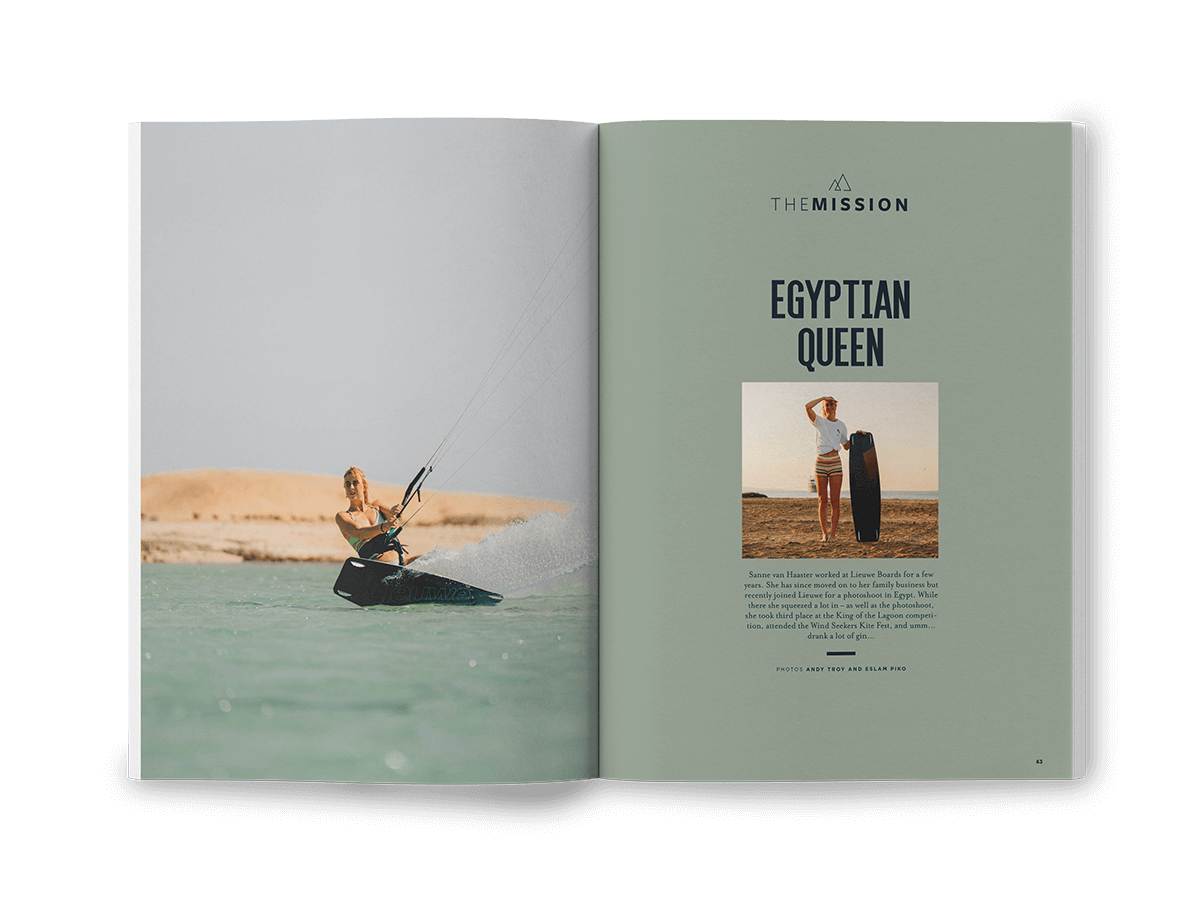 TKM60 MISSION Egyptian Queen - THEKITEMAG ISSUE #60